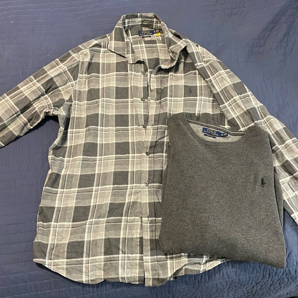 Men’s XL Polo Tops - 2 Items